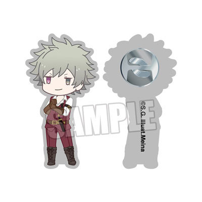 うたの☆プリンスさまっ♪ピンバッジ Shining Detective Agency ちびキャラVer.「ランマル」