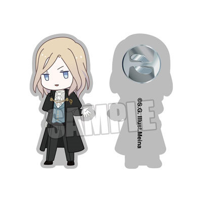 うたの☆プリンスさまっ♪ピンバッジ Shining Detective Agency ちびキャラVer.「カミュ」