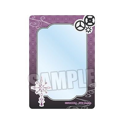 泡沫のユークロニア モチーフ B8硬質ケース「淡雪」[ab]