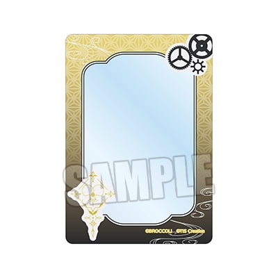 泡沫のユークロニア モチーフ B8硬質ケース「露草」[ab]