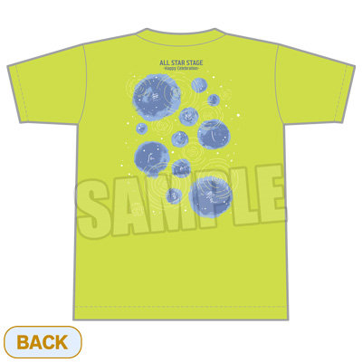 【Mサイズ】うたの☆プリンスさまっ♪ ALL STAR STAGE -Happy Celebration- アイドルＴシャツ「無限に広がる愛」[シオン]