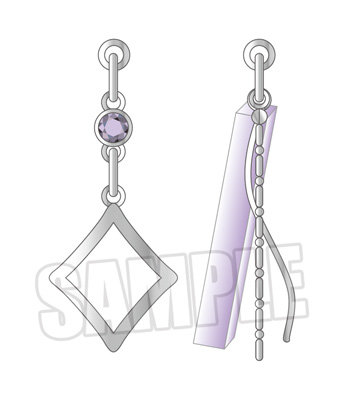 うたの☆プリンスさまっ♪ ALL STAR STAGE -Happy Celebration- イヤリング「美風 藍」