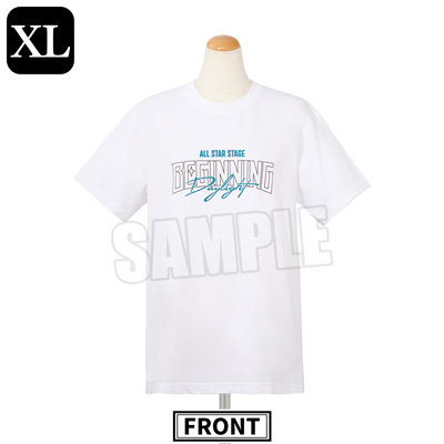 【XLサイズ】うたの☆プリンスさまっ♪ ALL STAR STAGE -BEGINNING- ライブＴシャツ「Type Daylight」[ASSBE]
