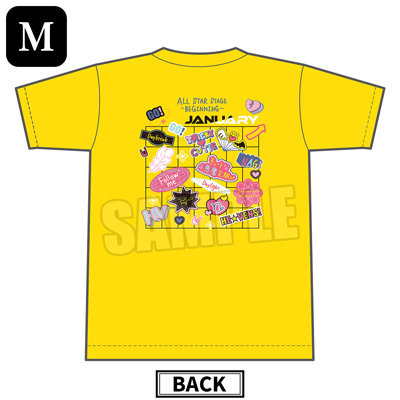 【Mサイズ】うたの☆プリンスさまっ♪ ALL STAR STAGE -BEGINNING- アイドルTシャツ「帝 ナギ」[ASSBE]