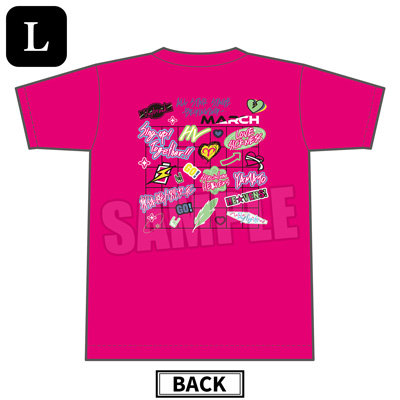 【Lサイズ】うたの☆プリンスさまっ♪ ALL STAR STAGE -BEGINNING- アイドルTシャツ「日向大和」[ASSBE]