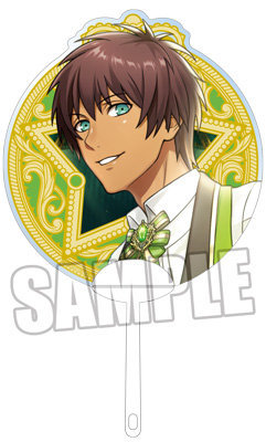 うたの☆プリンスさまっ♪ ALL STAR STAGE -Dramatic Magical Story- クリアうちわ「愛島セシル」