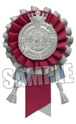 うたの☆プリンスさまっ♪ ALL STAR STAGE -MUSIC UNIVERSE- モチーフブローチ「黒崎蘭丸」