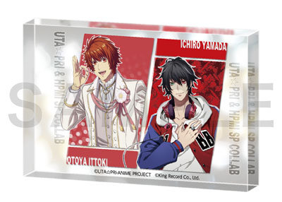 アクリルブロック 音也＆一郎（うた☆プリ＆ヒプマイSPコラボ）