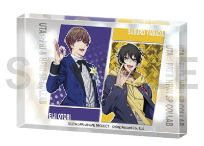 アクリルブロック 瑛二＆三郎（うた☆プリ＆ヒプマイSPコラボ）